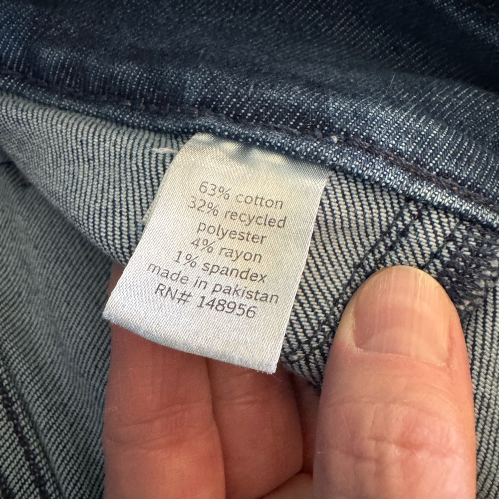 Sonoma Women's Faded Blue Skinny Jeans - Picture 3 of 3